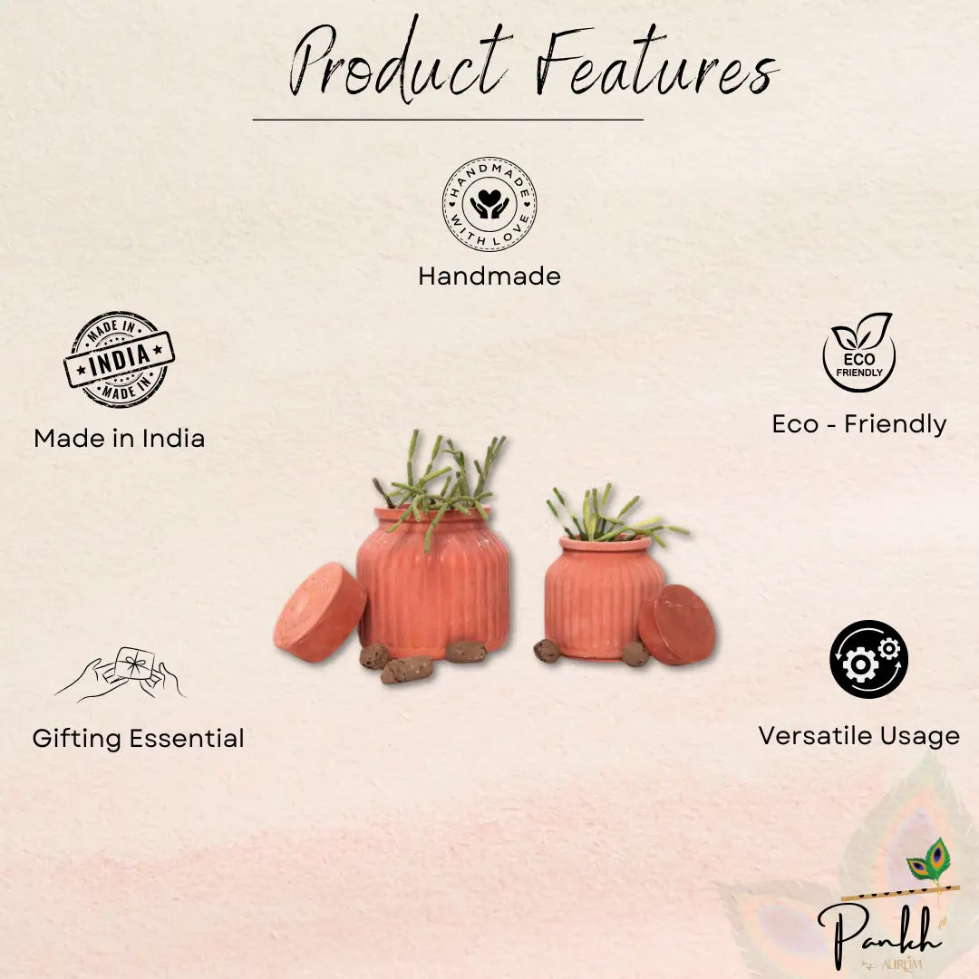 Sahasyà Verdure Planter - Chic Greenery