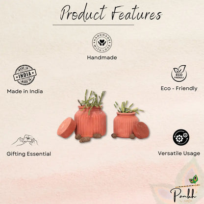 Sahasyà Verdure Planter - Chic Greenery