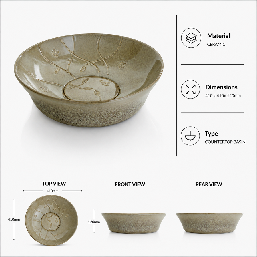 Lavorn Countertop Basin | Premium Countertop Basins